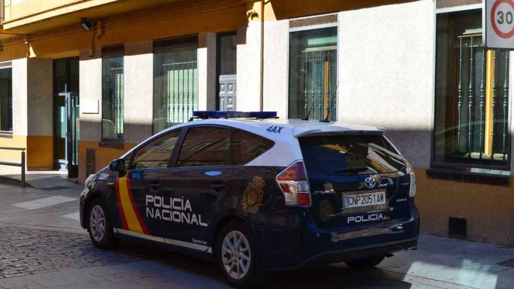 Un coche de la Policía Nacional en imagen de archivo en Soria.