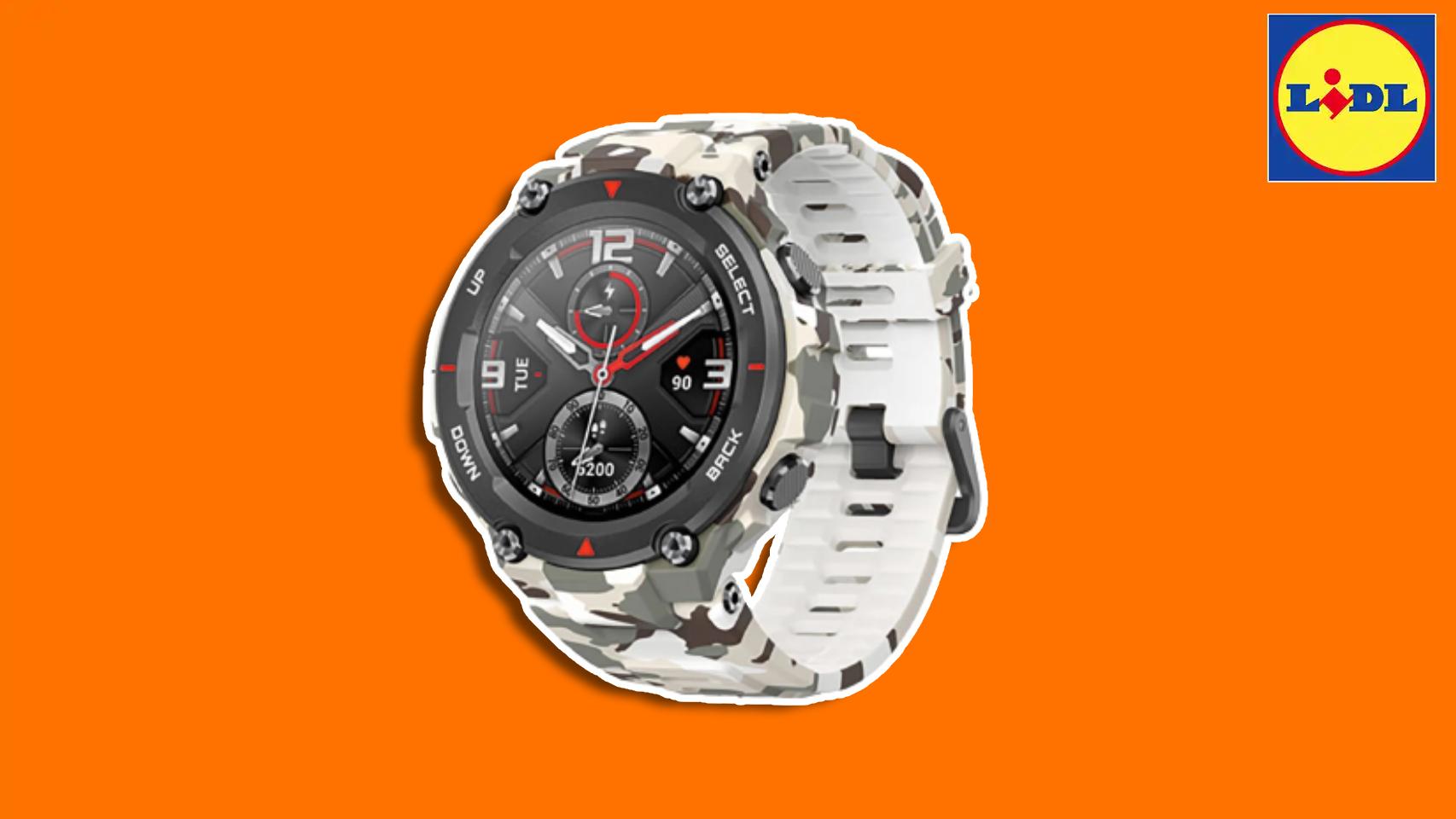 Lidl vende un smartwatch Amazfit a precio de el reloj 'militar' que lo aguanta todo