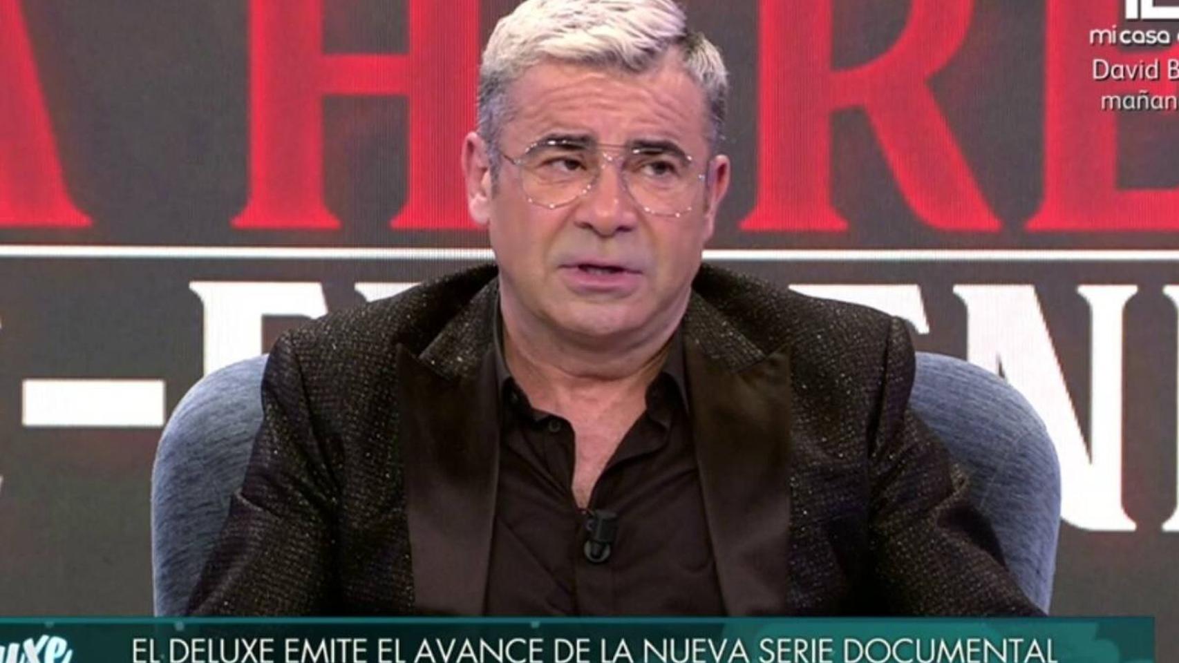 Jorge Javier Vázquez durante su entrevista con Pilar Eyre.