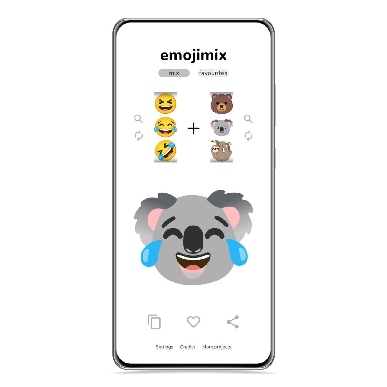 Emojimix Koala