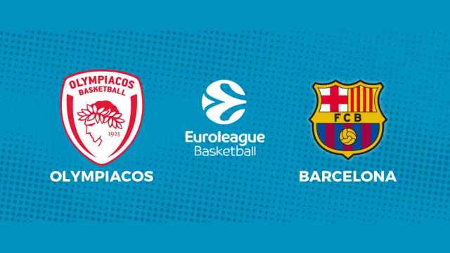 Olympiacos - Barcelona: siga el partido de la Euroliga, en directo
