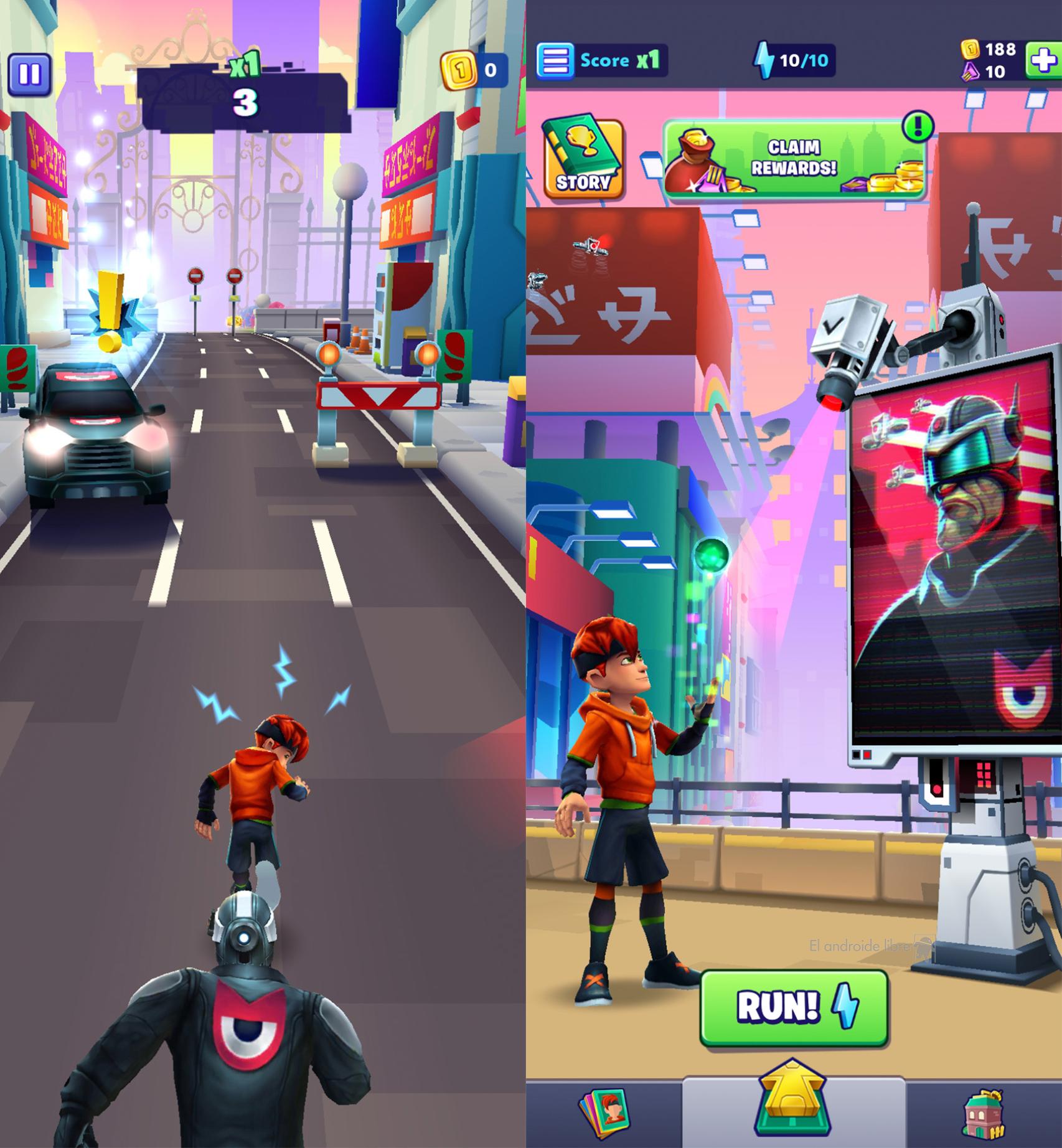 MetroLand, an endless runner from the team that created Subway Surfers, is  out now for Android and iOS