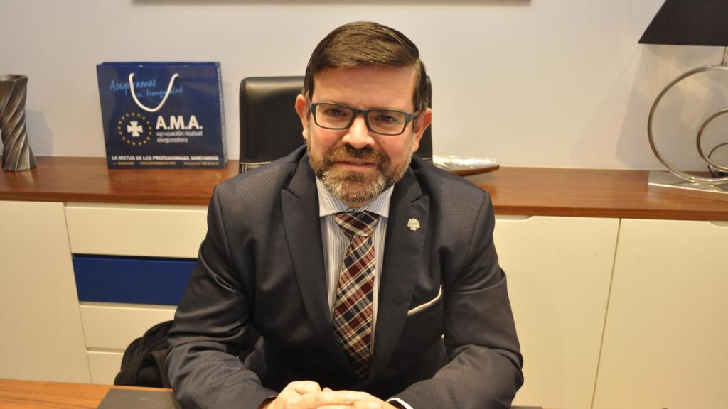 Gustavo Paseiro Ares, presidente del Consejo General de Colegios de Fisioterapeutas de España.