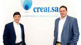 De izquierda a derecha: Javier Chisbert, Executive Director de Crealsa, y Jose Molina, CEO de la compañía.