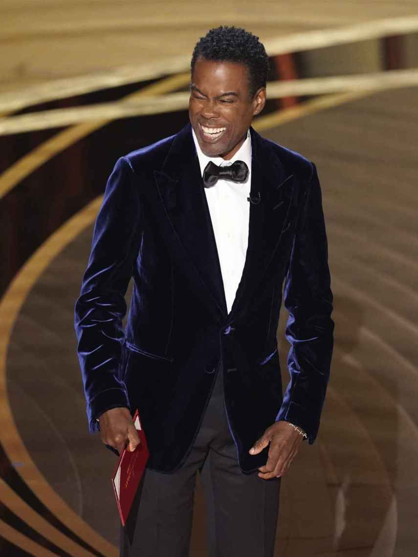 Chris Rock, durante su monólogo en la gala de los Oscar.