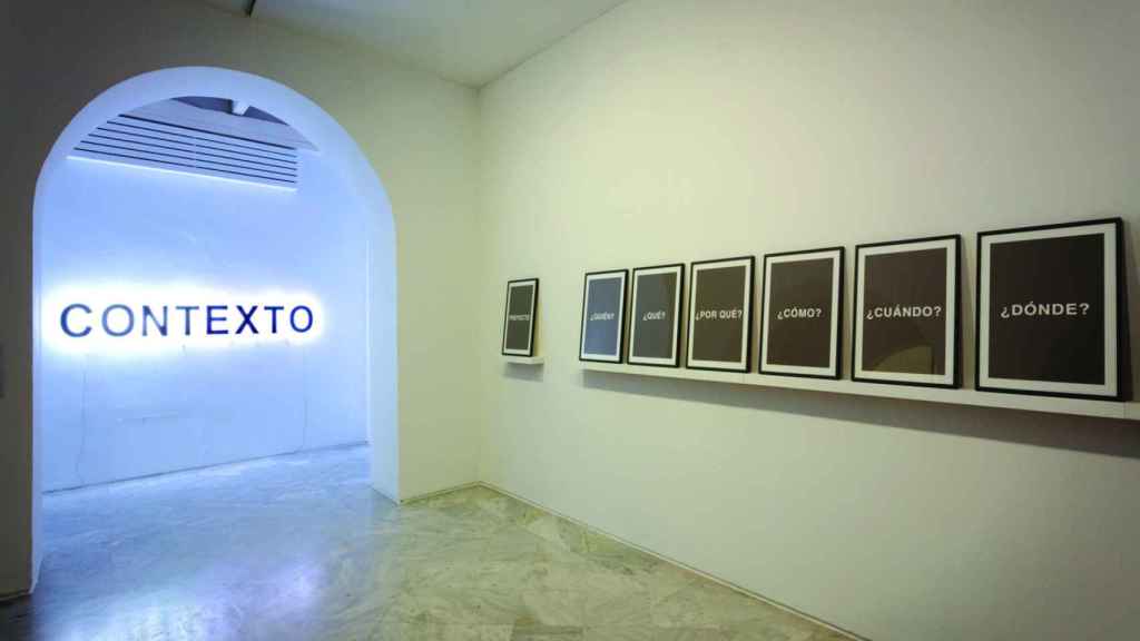 'Contexto', 2012 y  'Proyecto', 2007