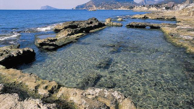 Yacimiento Baños de la Reina en Calpe.