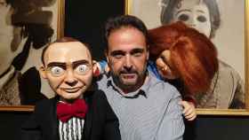 Jorge Rodríguez presenta los muñecos de 'Evil Toys', la exposición para el castillo de Santa Bárbara.
