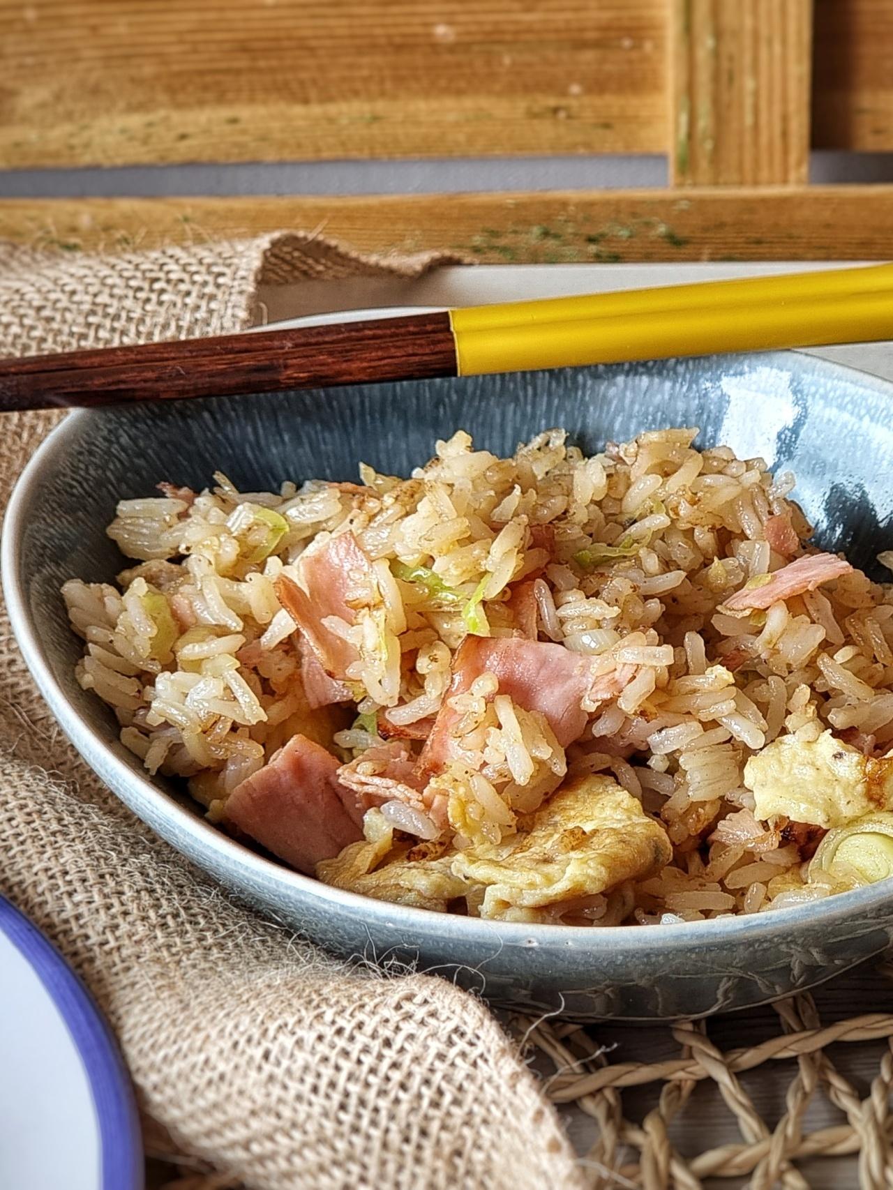 Arroz frito japonés, una receta fácil y rápida para todos los días