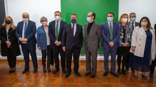 Inauguración de la ‘Sala Canogar’ en la sede de la Fundación ‘Antonio Pérez’ en Cuenca. Foto: JCCM.