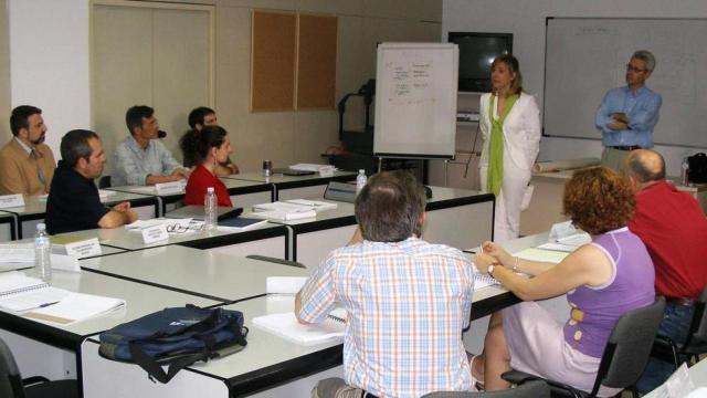 Imagen de archivo de un curso de formación de la Junta de Castilla-La Mancha.