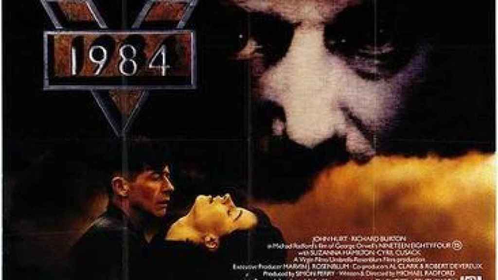 Cartel de la película '1984'.