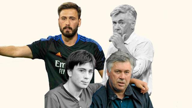 Fotomontaje de Carlo y Davide Ancelotti