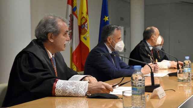 Visita de Carlos Pollán al Consejo Consultivo de Castilla y León