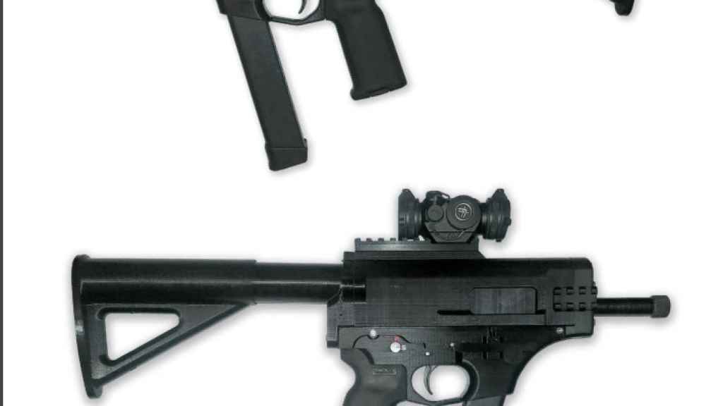 La FGC-9, lo último en armas impresas en 3D. Sus siglas significan Fuck Gun Control, que le jodan al control de armas.