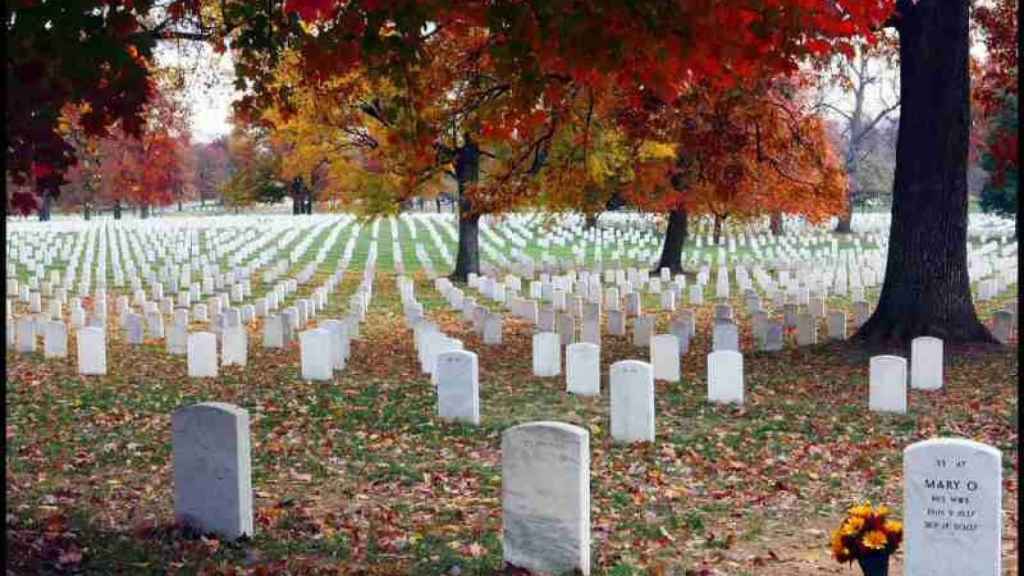 Cementerio de Arlington, en EEUU.