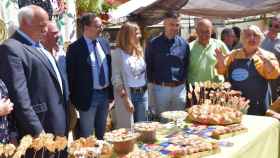 Degustaciones y demostraciones en la Feria del Queso de Hinojosa, en la de 2019