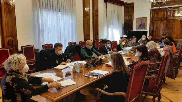 Reunión en la Subdelegación del Gobierno sobre los desplazados ucranianos
