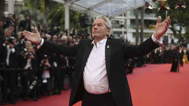 Alain Delon, en el Festival de Cannes de 2019.