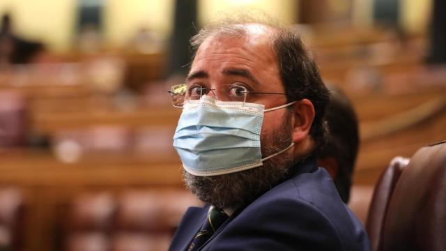 El diputado del PP Alberto Casero, en el Congreso.