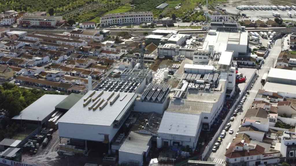 Vista del actual complejo de FACCSA en Cártama, Málaga.