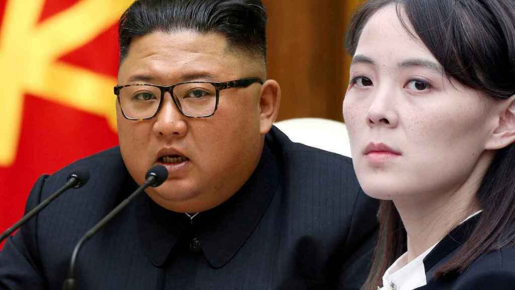 La influyente Kim Yo-jong junto a su hermano, el líder de Corea del Norte Kim Jong-un. EP