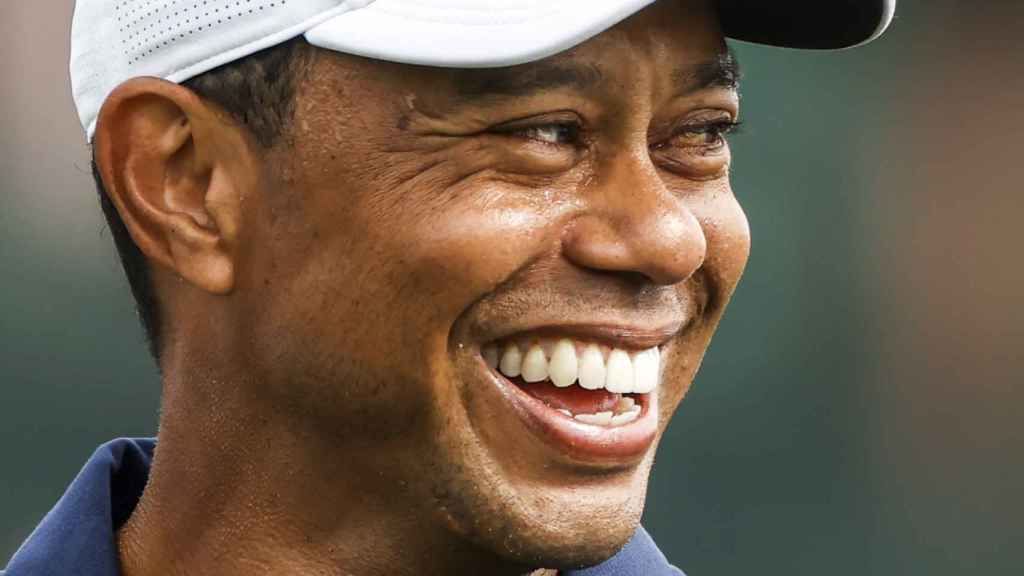 Tiger Woods, en los entrenamientos del Masters de Augusta
