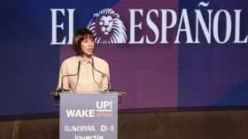La ministra de Ciencia e Innovación, Diana Morant, durante el Wake Up! Spain de EL ESPAÑOL.