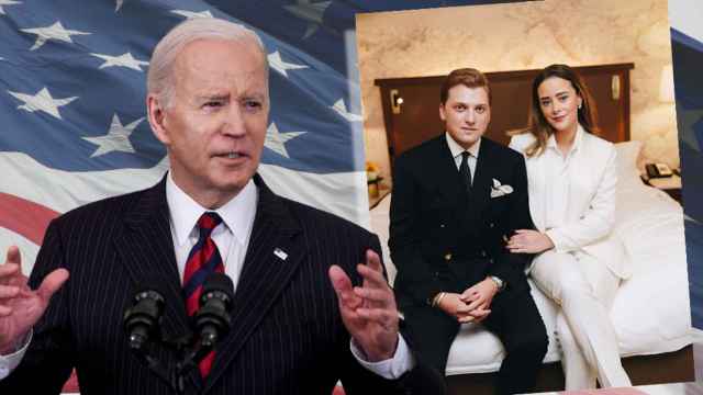 Joe Biden y su nieta Naomi en un montaje de JALEOS.