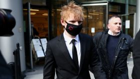 Ed Sheeran, a la salida del juzgado a principios de marzo. / Henry Nicholls (Reuters)