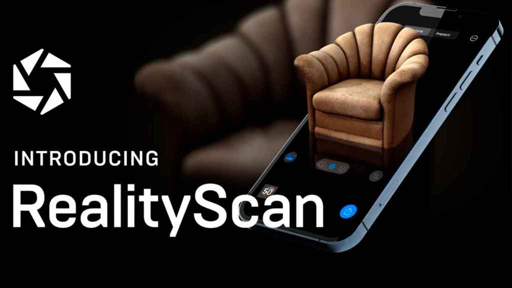 RealityScan es una app de Epic Games para escanear objetos reales