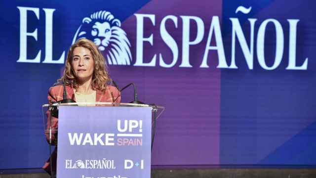Raquel Sánchez, ministra de Transportes, Movilidad y Agenda Urbana durante su paso por Wake Up, Spain! 2022.