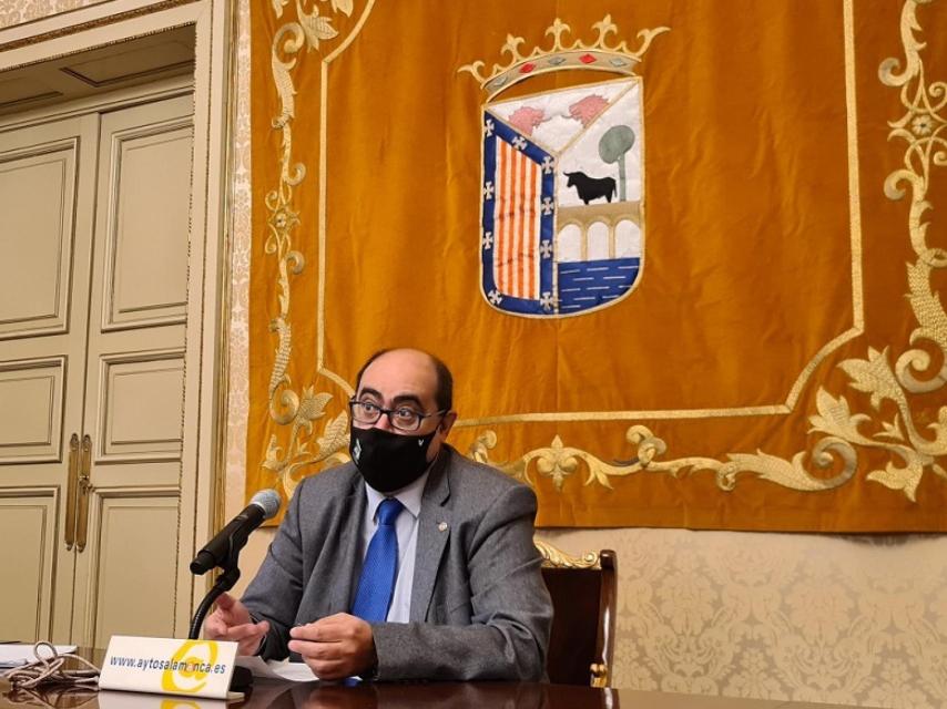 El concejal de Economía y Hacienda del Ayuntamiento de Salamanca, Fernando Rodríguez