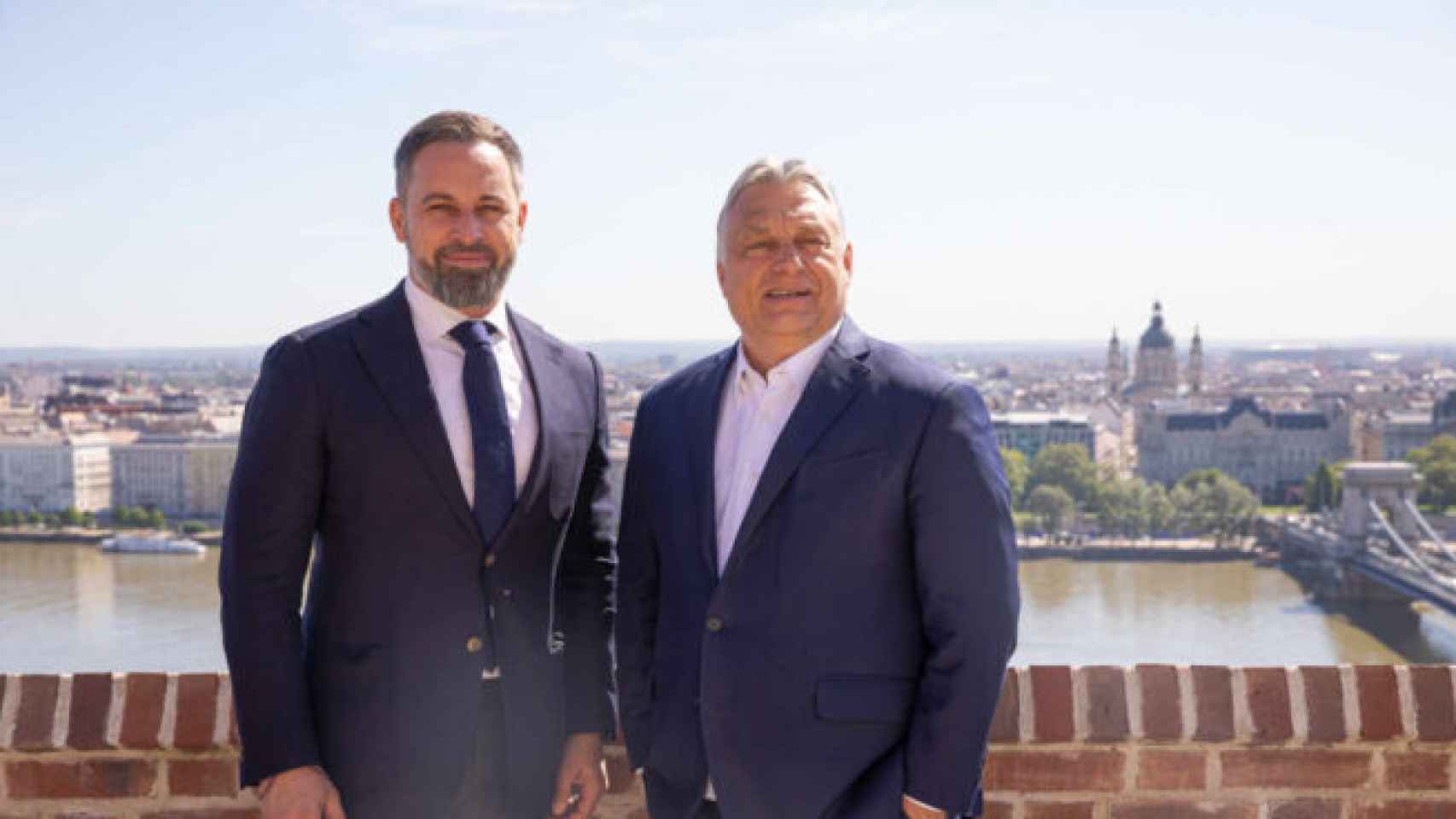 Abascal se reunió con Orbán para compartir sus propuestas.