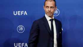 Aleksander Ceferin, en el Comité Ejecutivo de la UEFA.