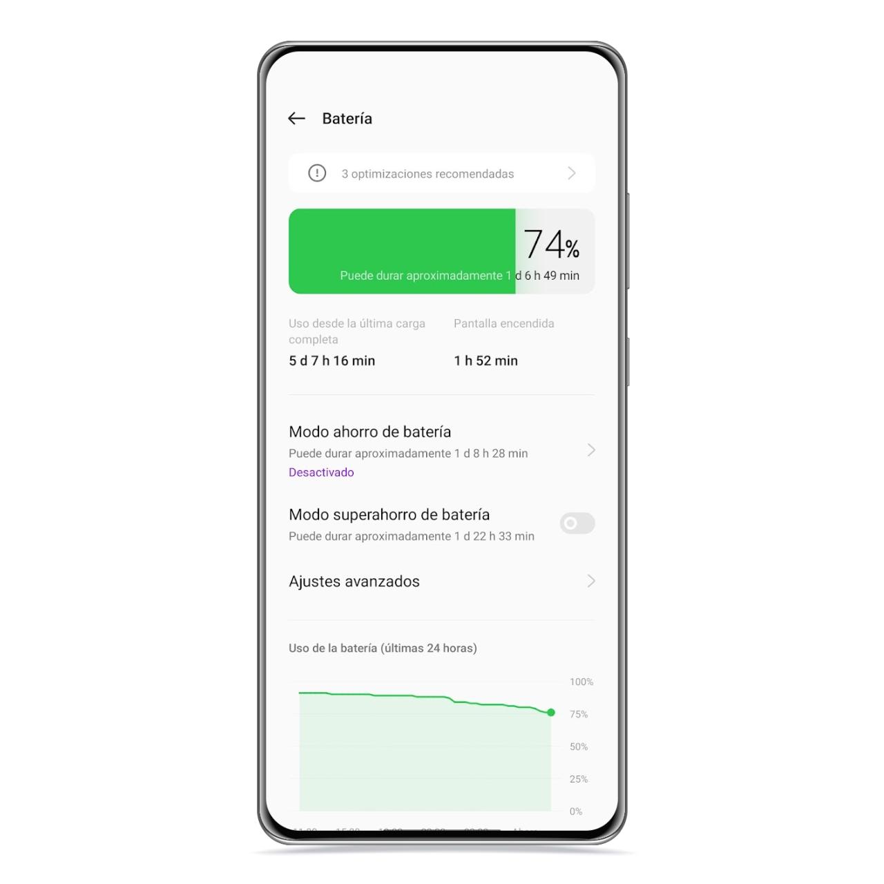 Battery in OPPO