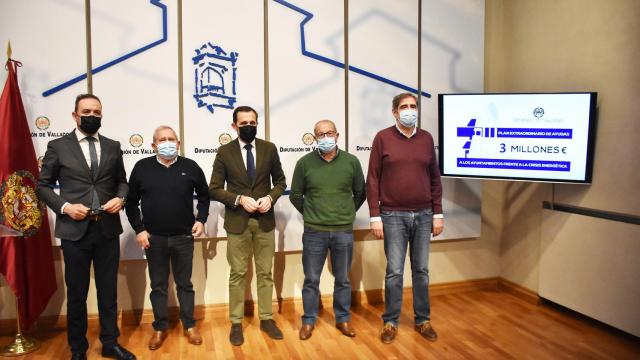 Presentación de los 3 millones de ayuda para la factura energética de los municipios de la provincia de Valladolid