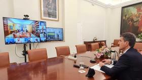 Reunión celebrada para analizar los daños causados por el temporal.