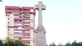 La Cruz de los Caídos en el Paseo de Germanías.