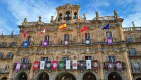 Imagen de archivo de la fachada del Ayuntamiento de Salamanca