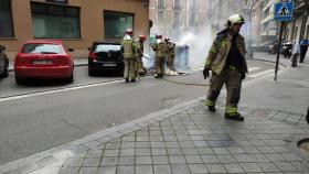 Susto tremendo con el fuego en el centro de Valladolid