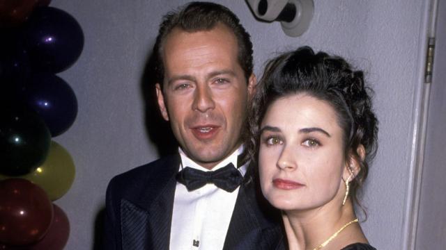 Bruce Willis y Demi Moore, en sus inicios.