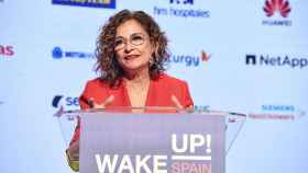 María Jesús Montero, ministra de Hacienda y Función Pública, en la apertura de la última jornada del 'Wake Up, Spain!'.