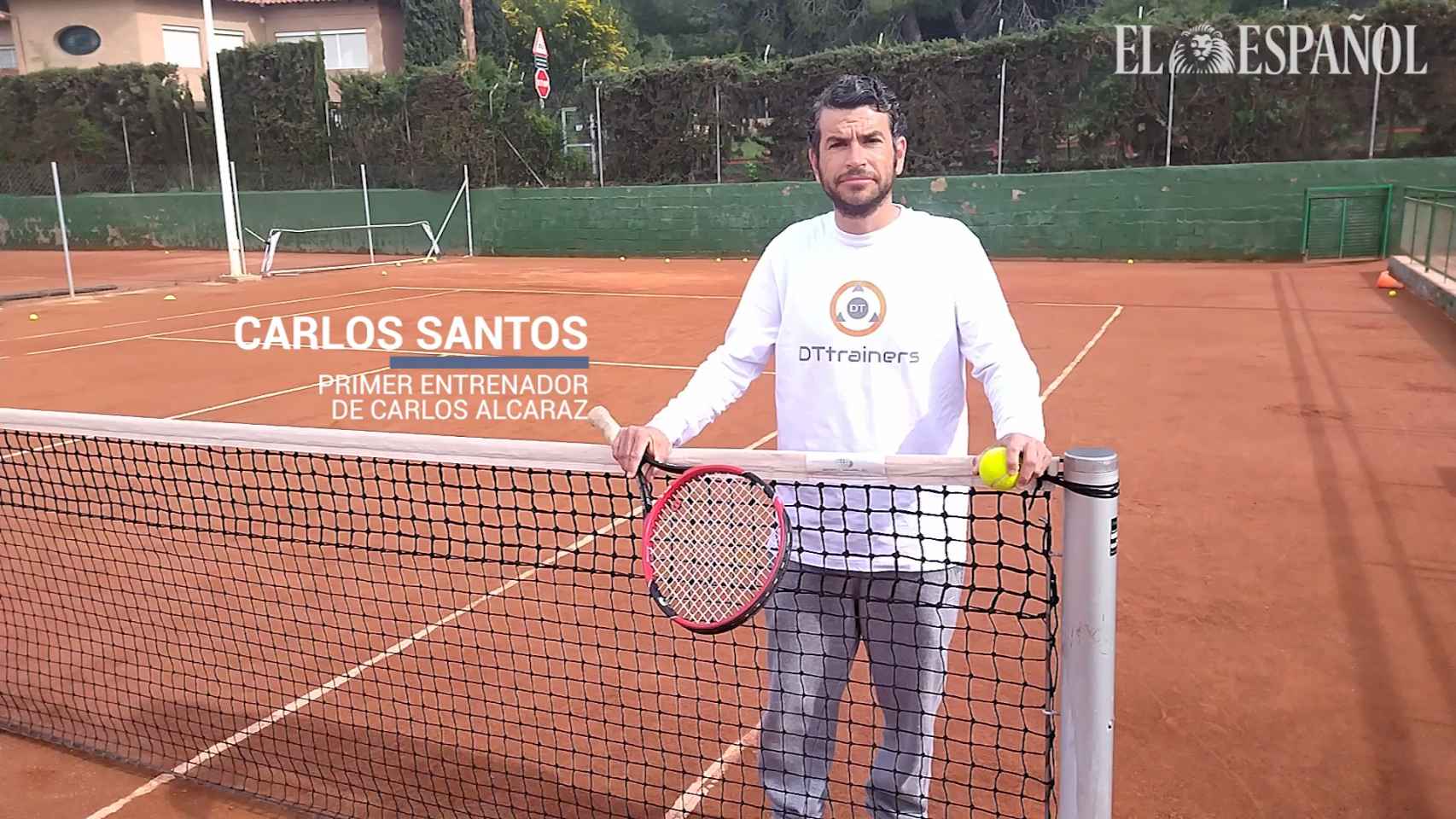 Entrevista a Carlos Santos, el primer entrenador de Carlos Alcaraz