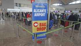 El aeropuerto internacional de Alicante-Elche.