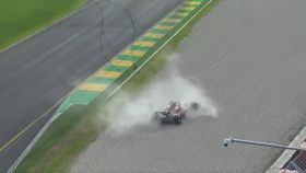Accidente de Carlos Sainz en el Gran Premio de Australia de la Fórmula 1