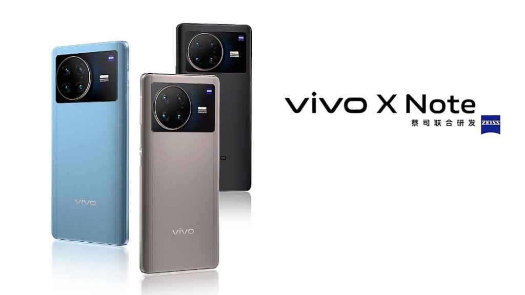 El nuevo Vivo X Note es un móvil Android con pantalla de 7