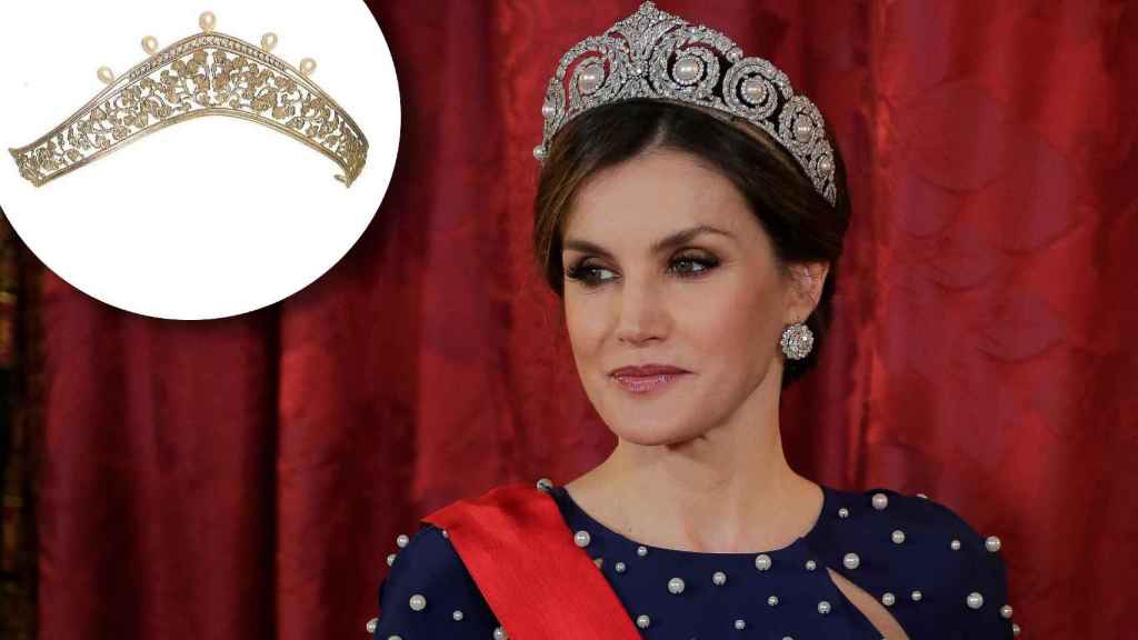 diseño En honor Original El misterio de la tiara que la reina Letizia nunca se pone: la curiosa  explicación de los expertos