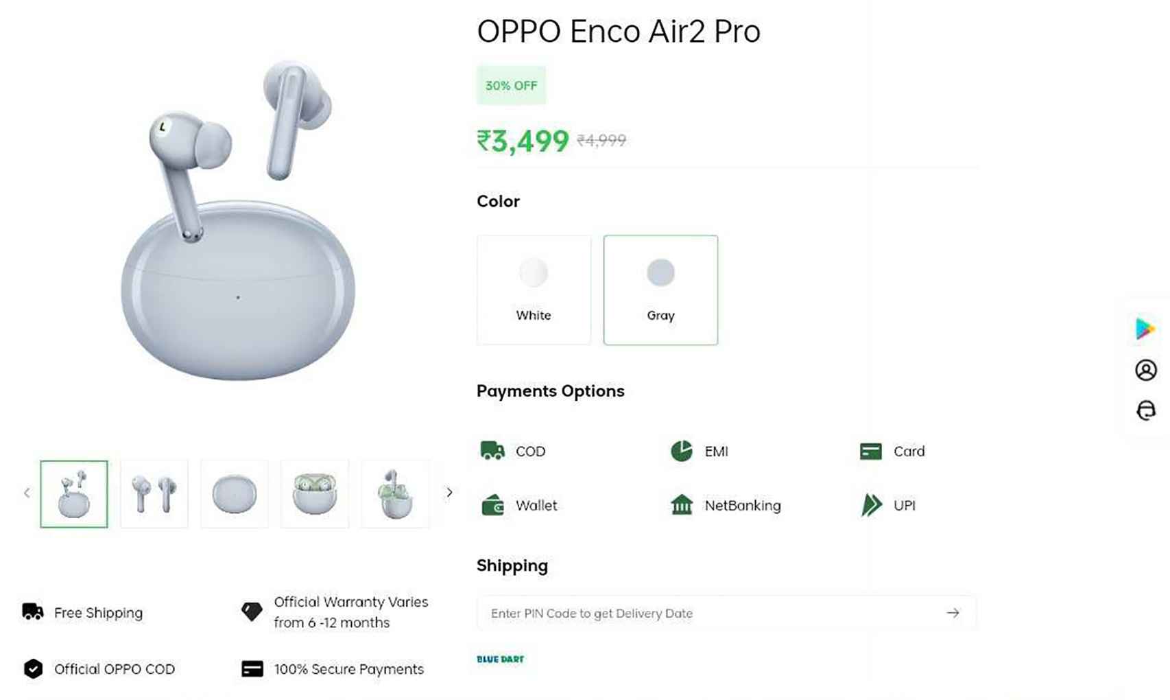 Nuevos OPPO Enco Air 2 Pro: características y precio de los