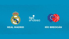 Real Madrid - Río Breogán:  siga el partido de la Liga Endesa, en directo